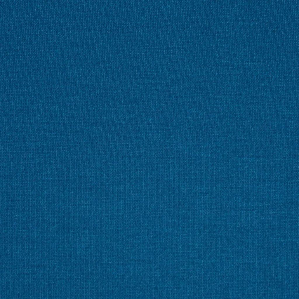 Viskosejersey aus Bambusfaser uni petrolblau